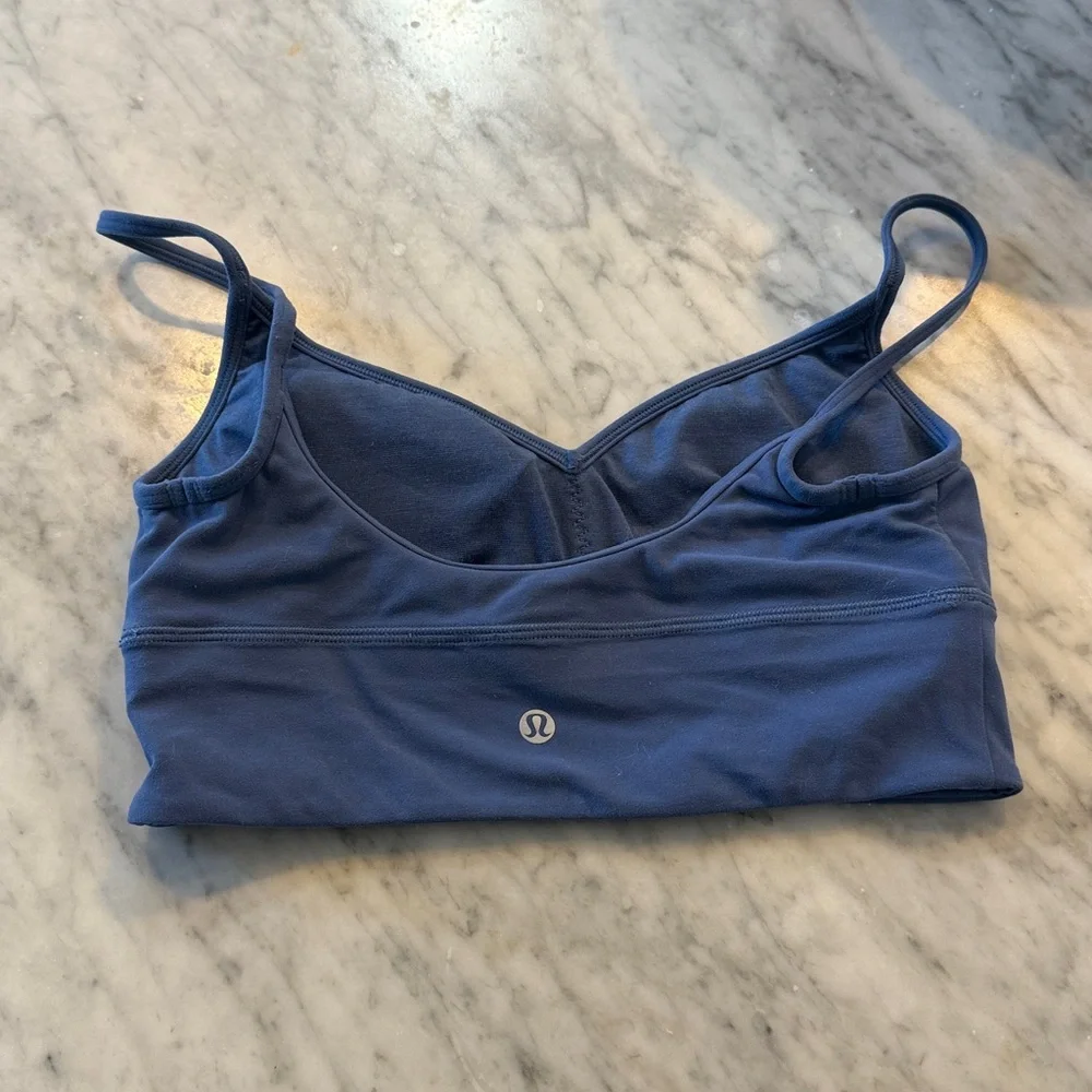 Lululemon Women's Blue Bralette - Picture 2 of 2